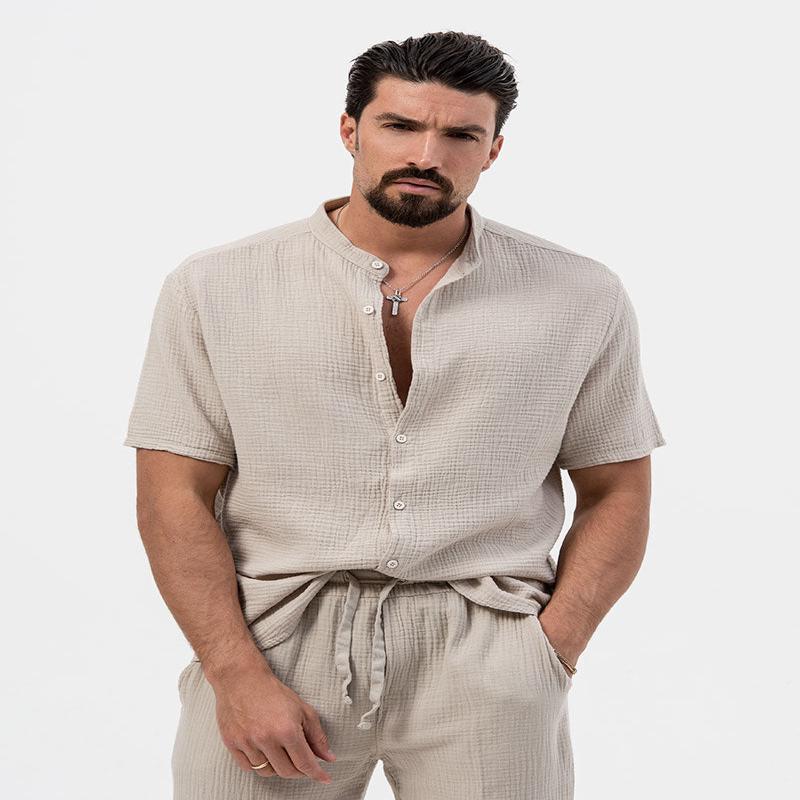 TYLER KOREAN SHIRT IN BEIGE