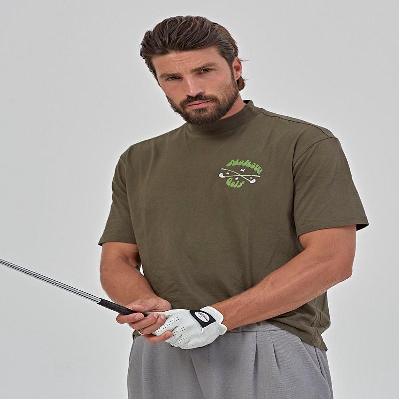 MULTICOLOR BASIC T-SHIRT IN GREEN