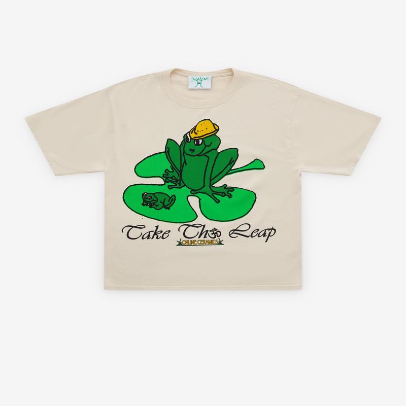 Online Ceramics - Men's Success Of A Frog T-Shirt - (Cream)
