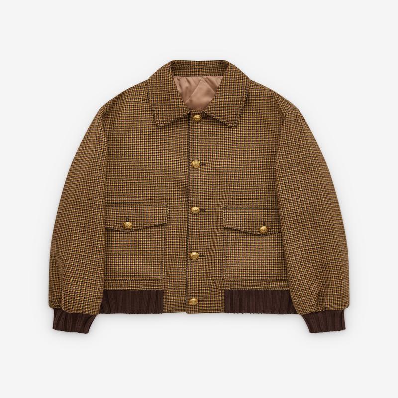Valentino - Women's Check Jacket - (Brown Check)