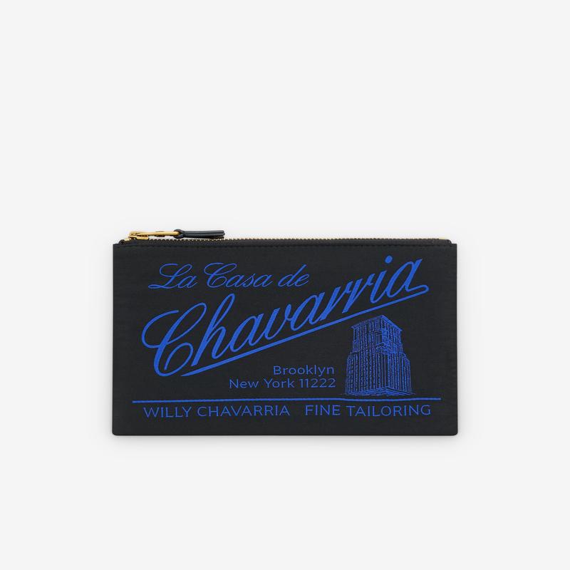 Willy Chavarria - Casa De Chavarria Wallet - (Black/Blue)
