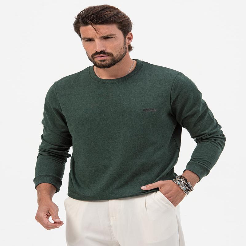 ZION SWEATSHIRT IN FOREST GREEN