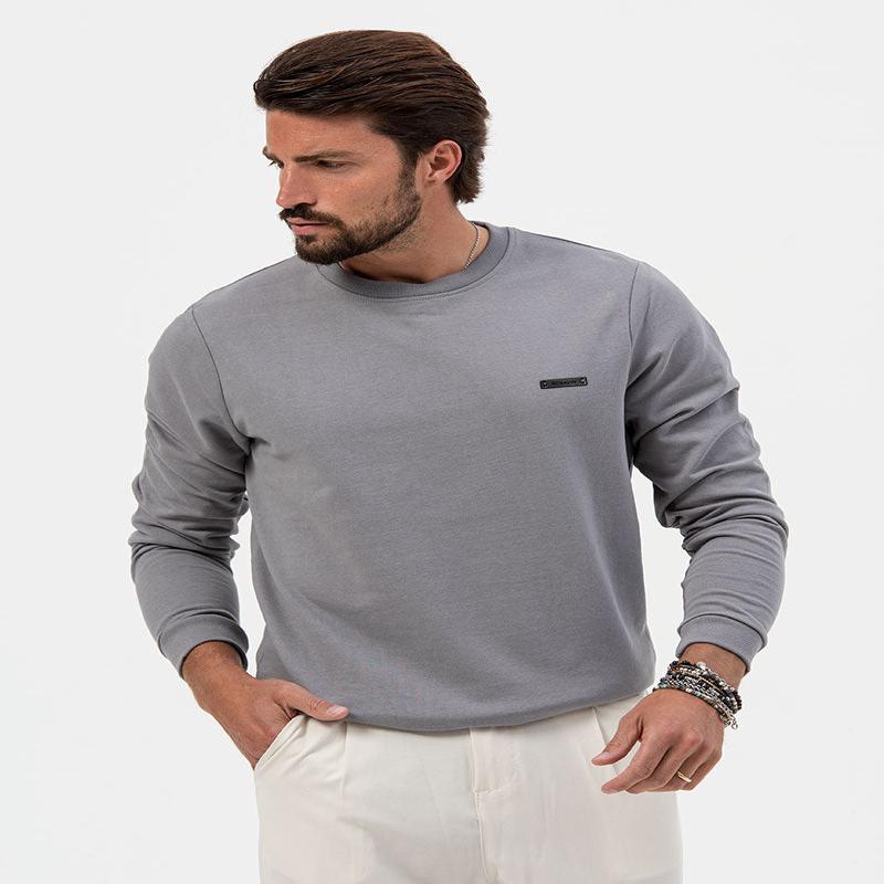 ZION SWEATSHIRT IN GREY