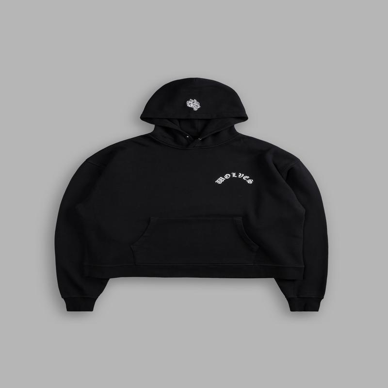 Chopper "Box Cut" Hoodie in Black