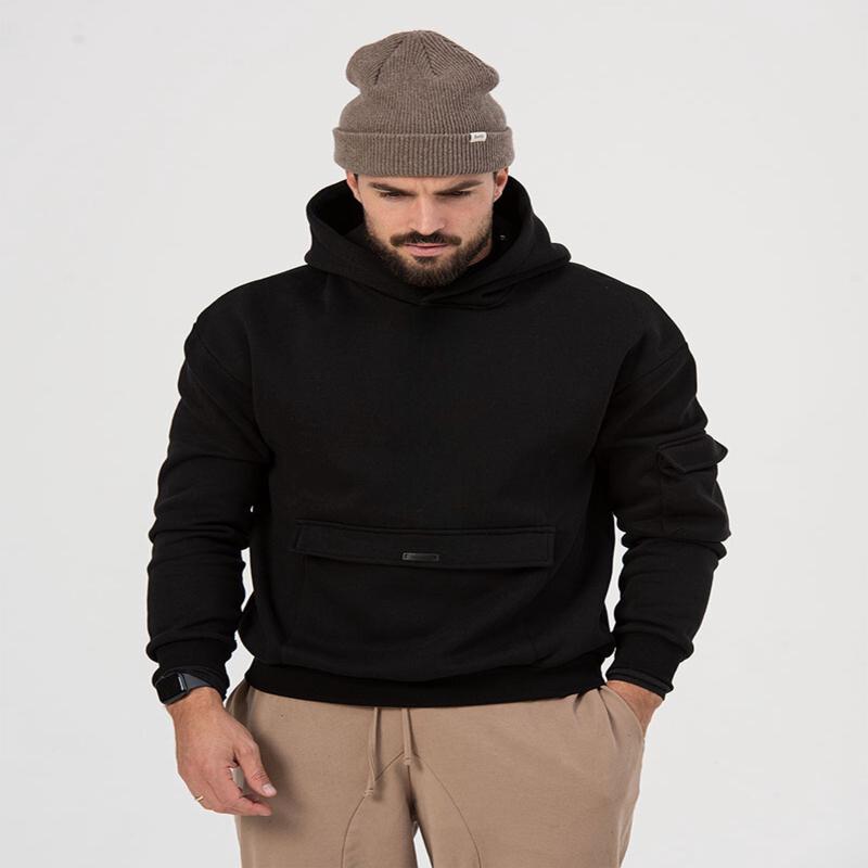 BRODIE HOODIE IN BLACK