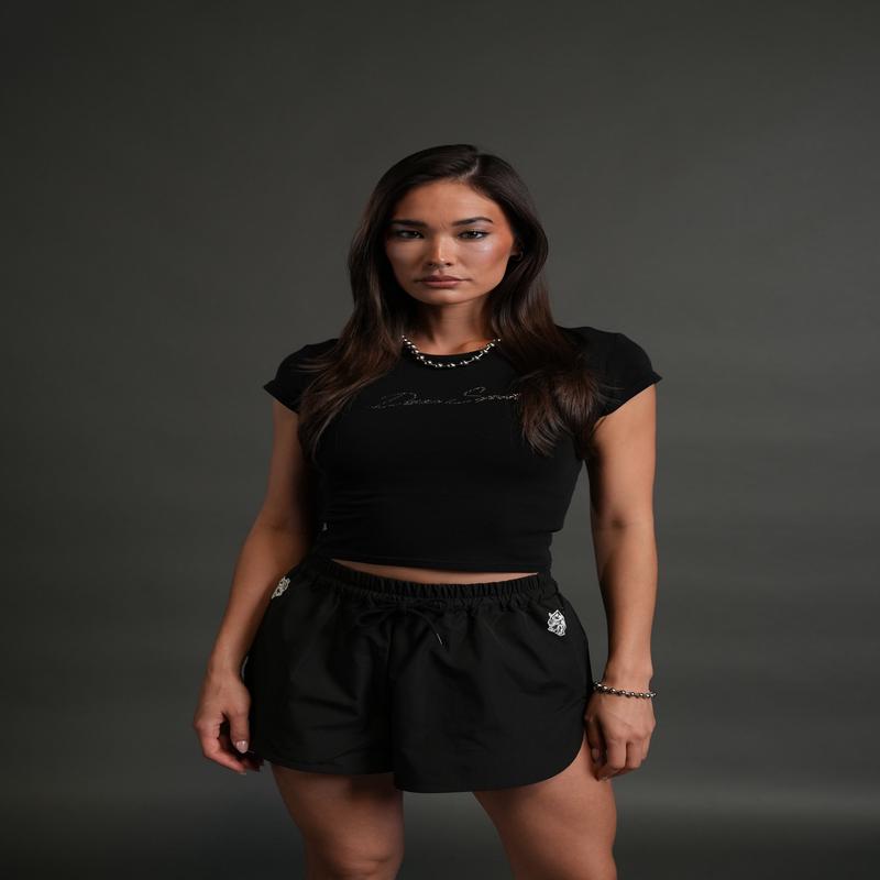 Darc Star "Baby" Tee in Black