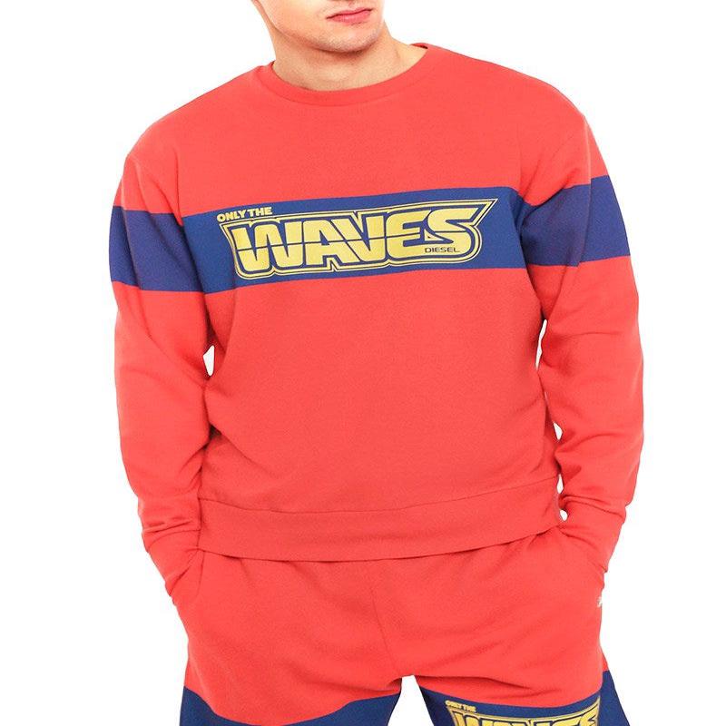 BMOWT-JUSTY-B SWEATSHIRT IN RED