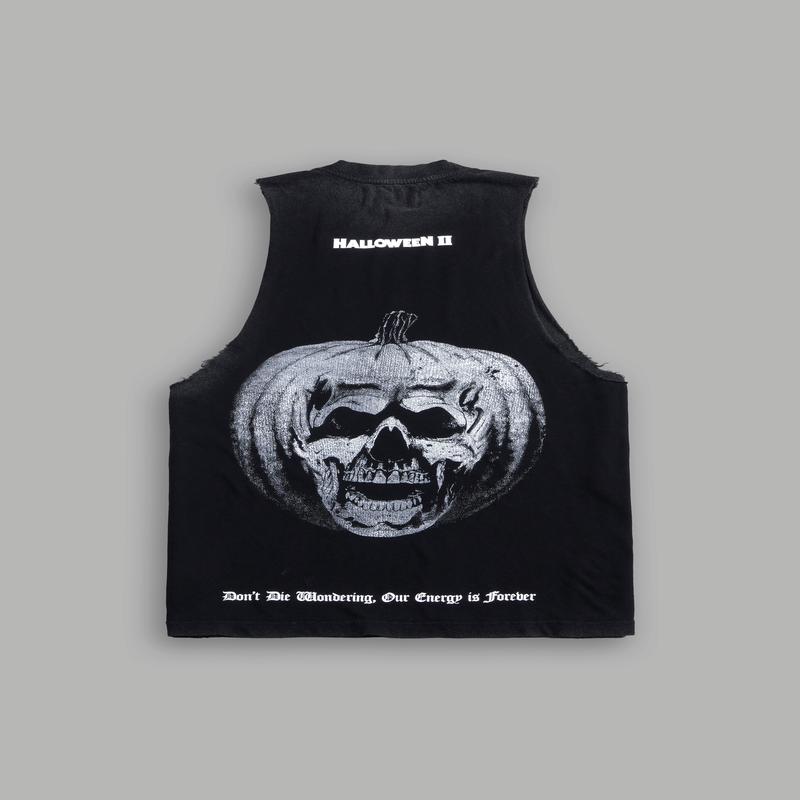 Dead of Night "Tommy" Muscle Tee in Black
