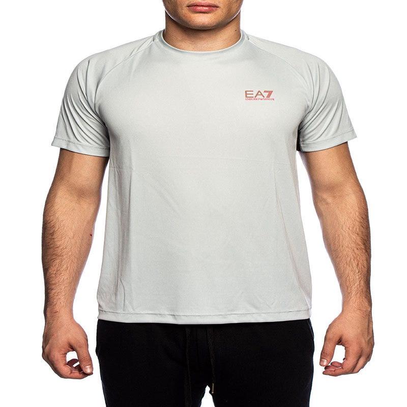 EA7 BASIC T-SHIRT IN BEIGE