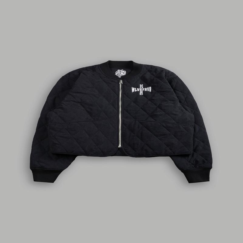 Iron Code Wide Darco Quilted Jacket in Black