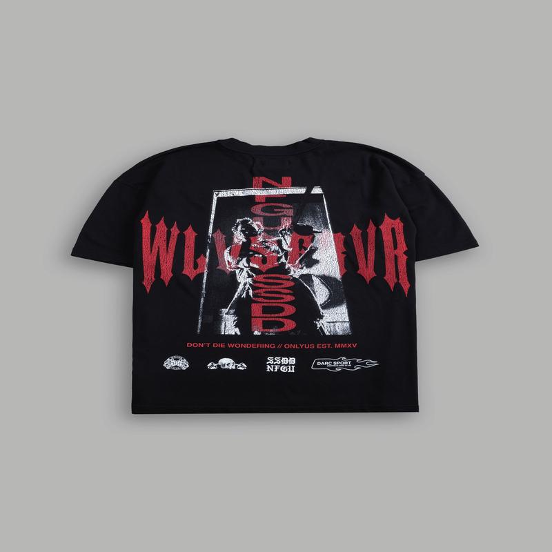 Born Darc "Premium" Oversized Tee in Black