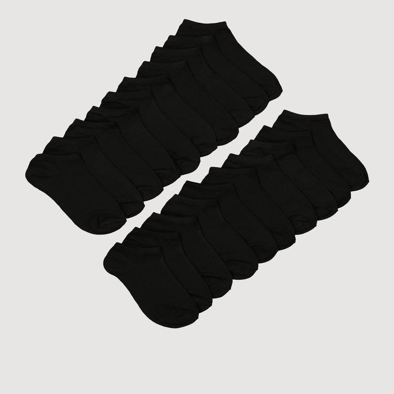 Girls Basic Socks 20 Pack