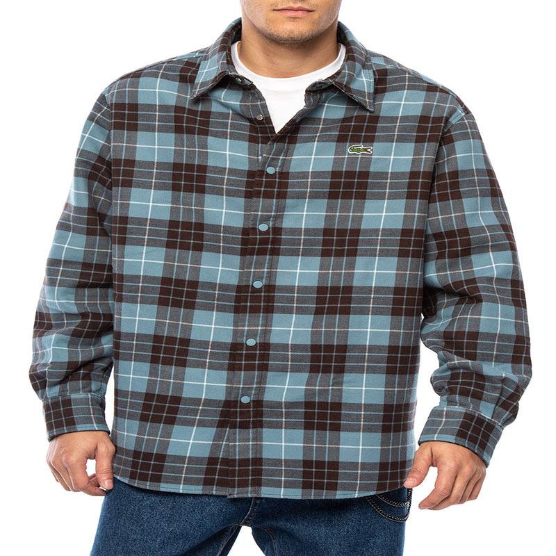 LIVE CHECKED OVERSIZED SHIRT