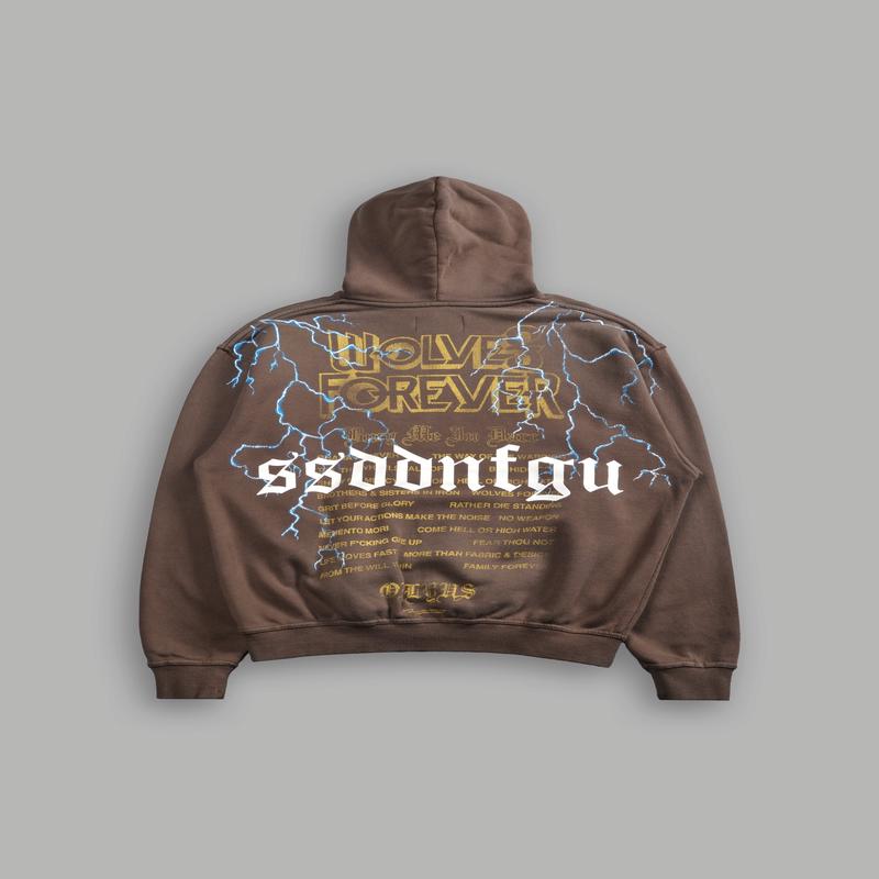 Darc Storm "Pierce" Hoodie in Desert Dust Drift Wash