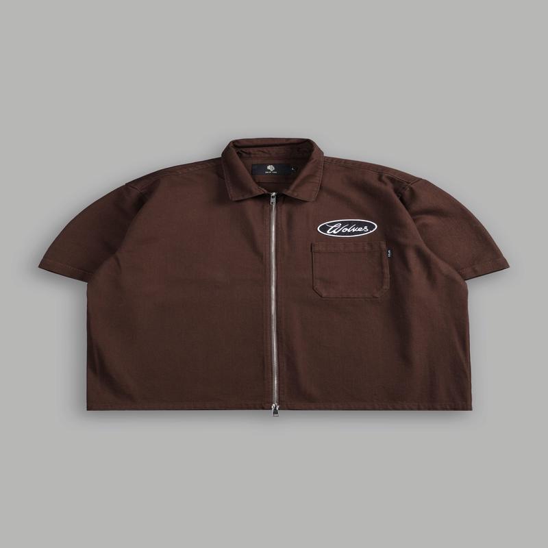 Our Lane Vince Shirt in Brown