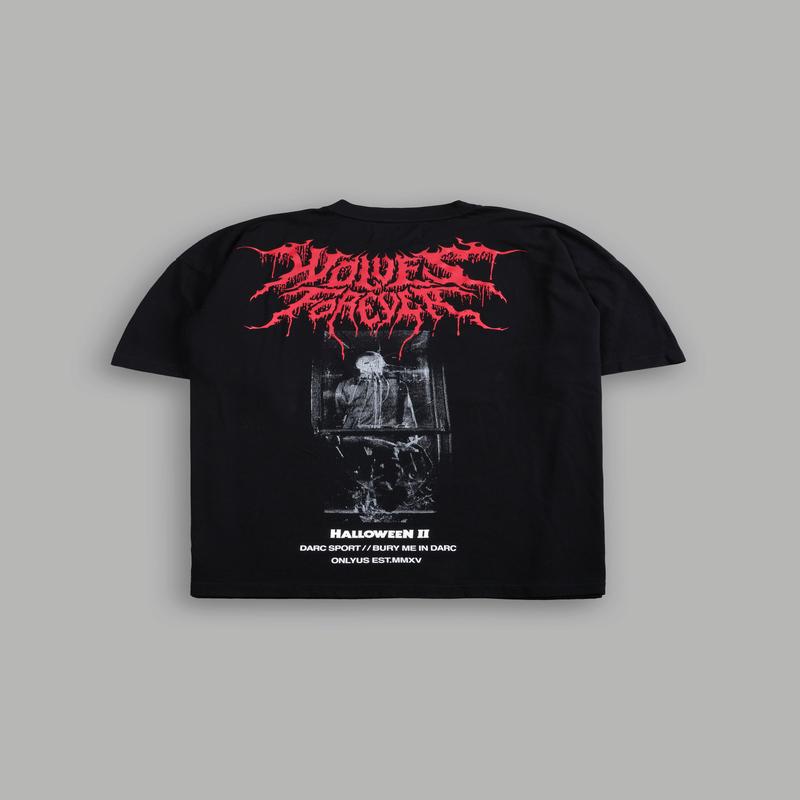 Shattered "Premium" Oversized Tee in Black