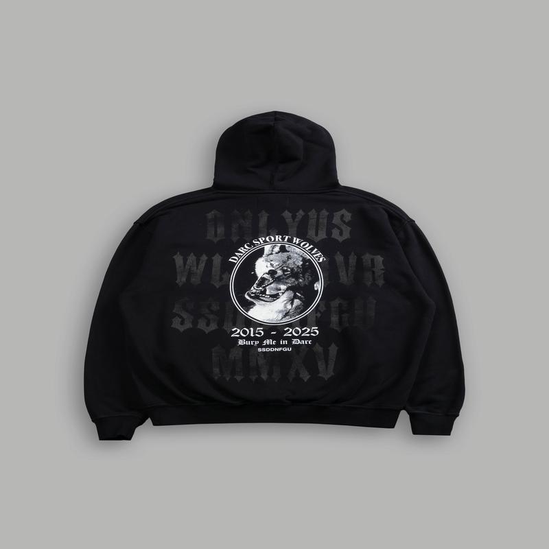 Wolf Blood "Pierce" Hoodie in Black