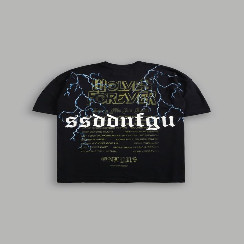 Darc Storm "Premium" Oversized Tee in Black