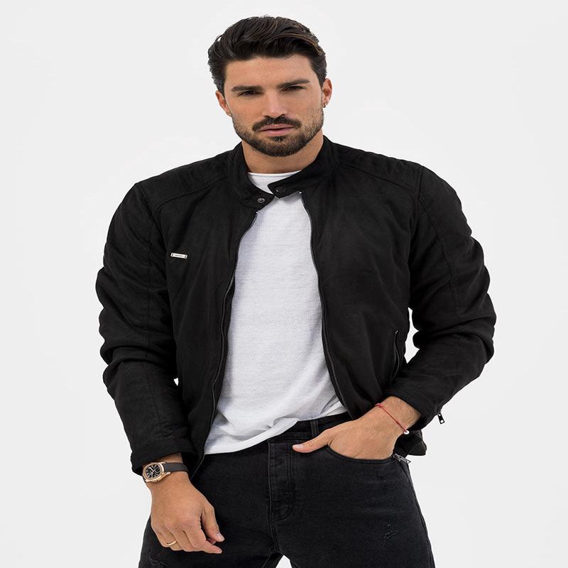 KYRIE BIKER JACKET IN BLACK