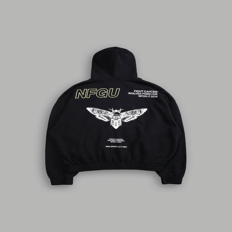 NFGU Forever V2 "Chambers" Zip Hoodie in Black