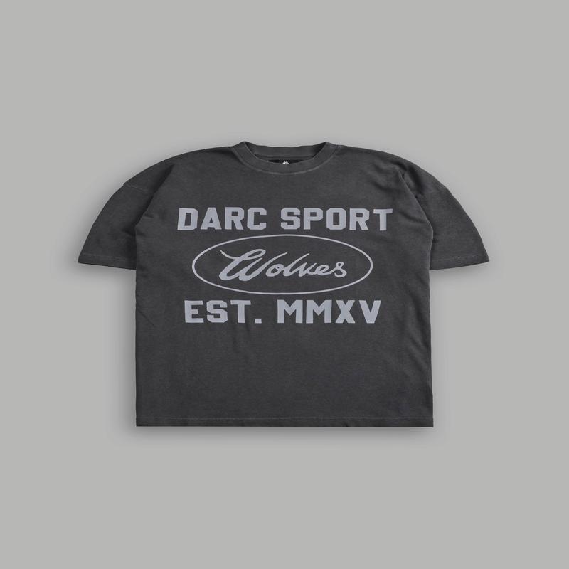 Darc Sport MMXV "Premium" Oversized Tee in Wolf Gray