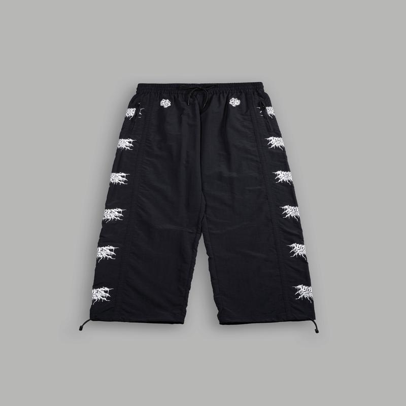 Drip Hesh Remind Track Pants in Black/White