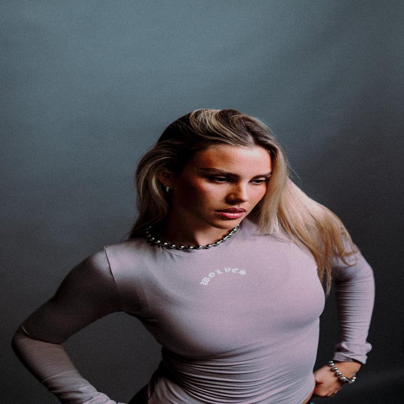 Chopper V2 "Eden" L/S Tee in Purple Smoke