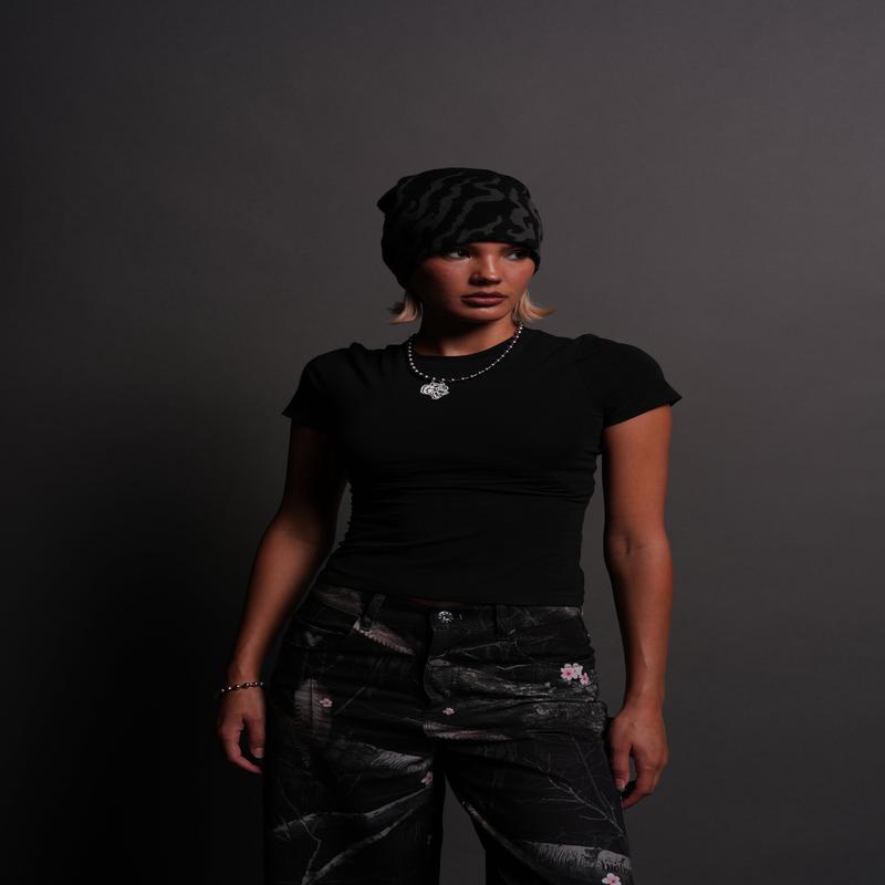 Single Wolf "Eden" S/S Tee in Black