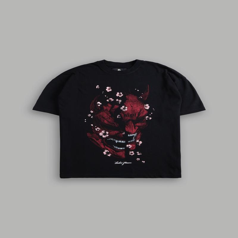 The Seven Virtues "Premium" Oversized Tee in Black