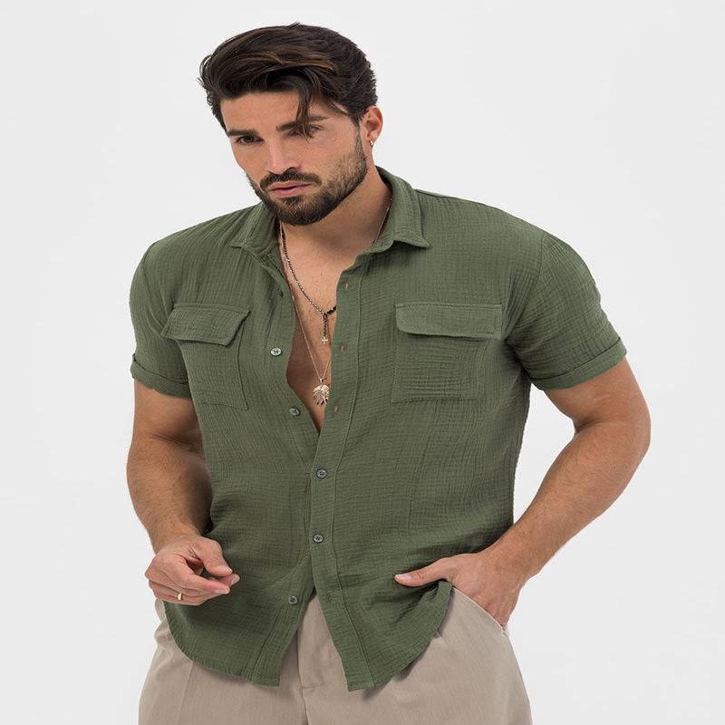 TYLER CASUAL SHIRT IN GREEN