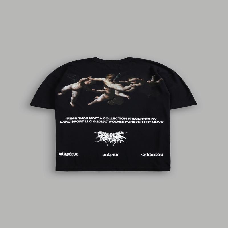 Up Above "Premium" Oversized Tee in Black