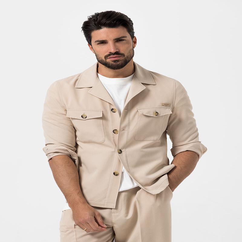 ANDREW JACKET IN CAMEL