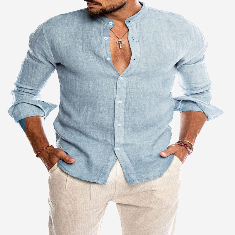 OTIS KOREAN SHIRT IN SKY