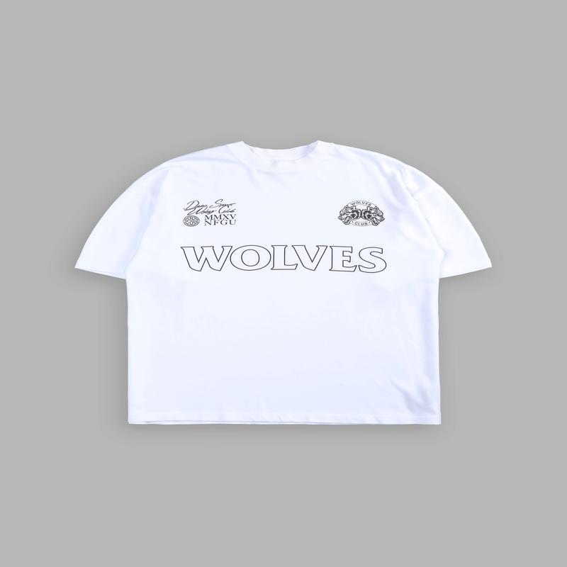 Grounded "Premium" Oversized Tee in White