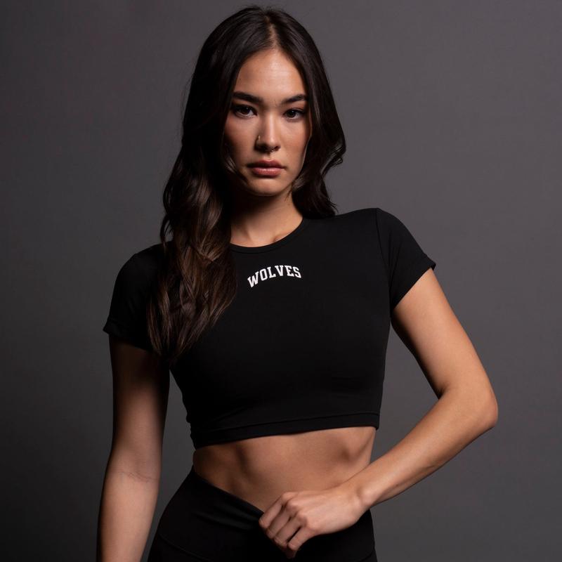 Loyalty S/S "Energy" Top in Black