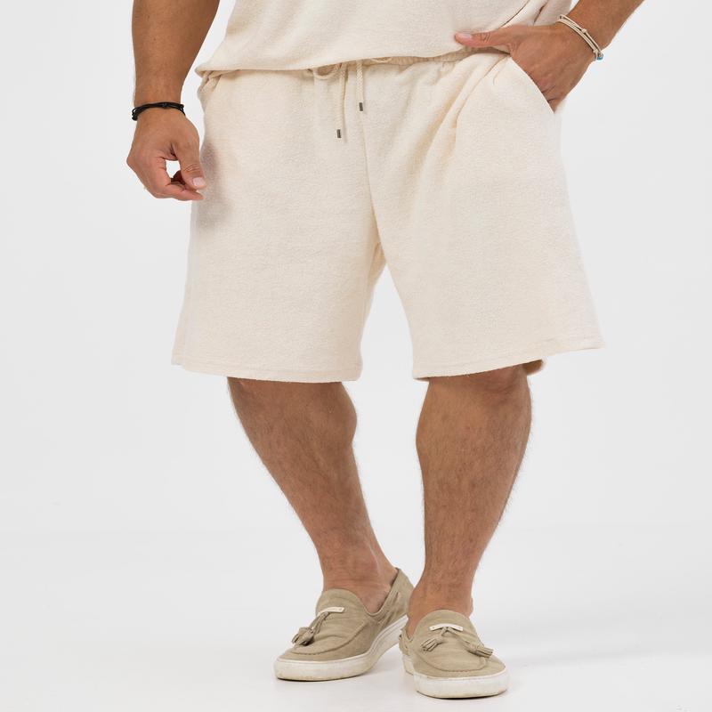 NEAL SWEATSHORTS IN CREAM