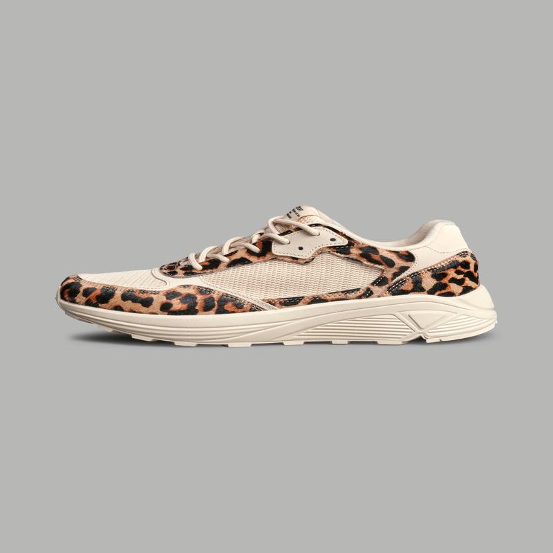 Run-1 Shoes in Clay Leopard/Cream