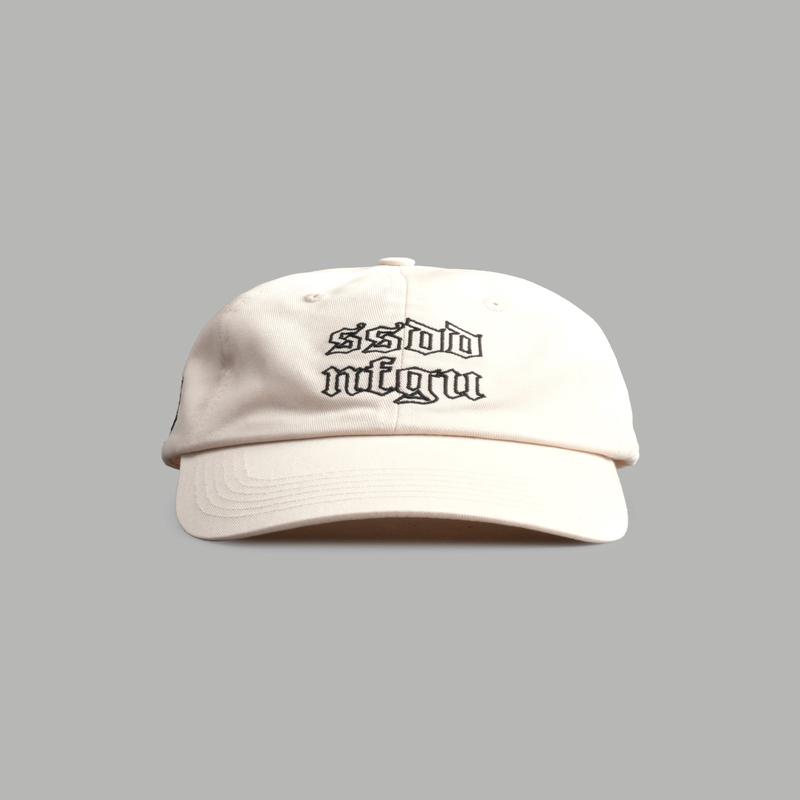 SSDDNFGU Wolf Dad Hat V2 in Cream