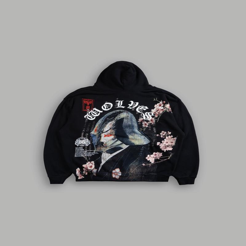 No Return "Pierce" Hoodie in Black