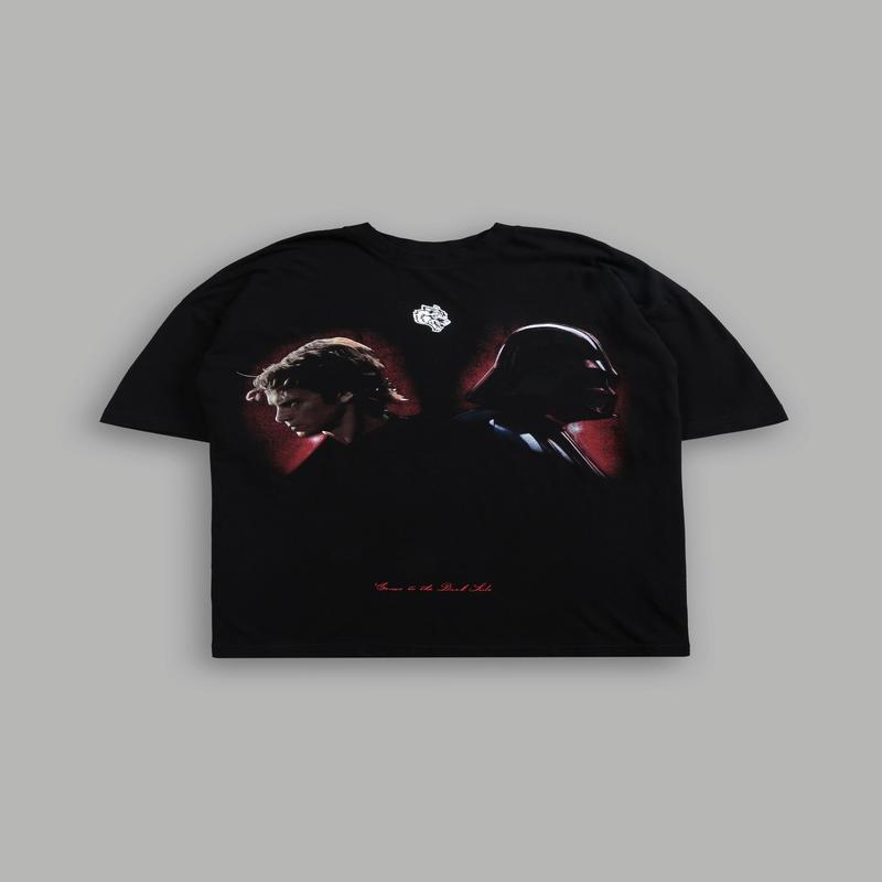 Turn Dark "Premium" Oversized Tee in Black