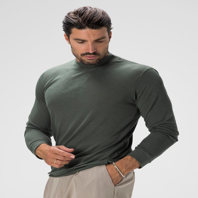 KAI ROLLNECK SWEATER IN GREEN