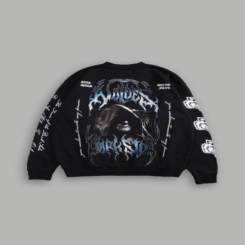 Rule The Galaxy London Crewneck in Black