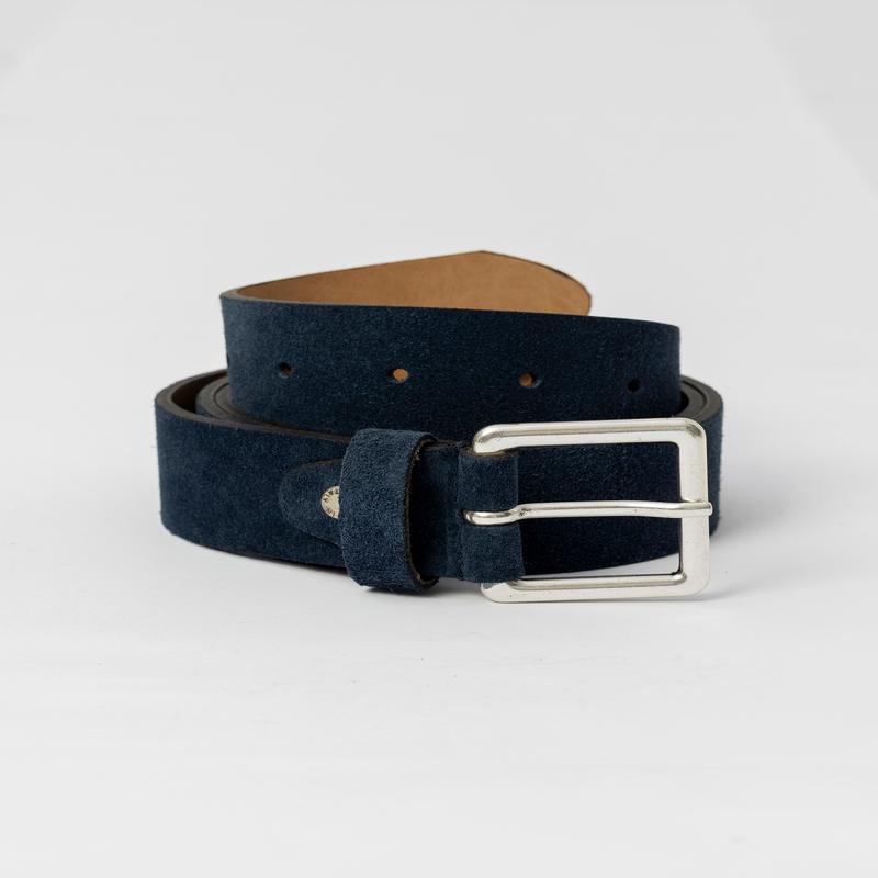 SUEDE BELT IN BLUE