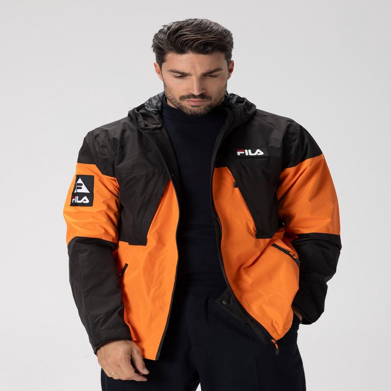 MEN HERB SHELL JACKET IN ORANGE