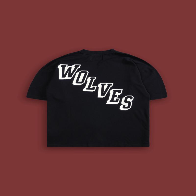 Journey "Premium" Oversized Tee in Black