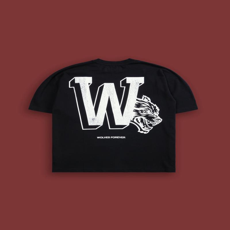 Our Stamp "Premium" Oversized Tee in Black