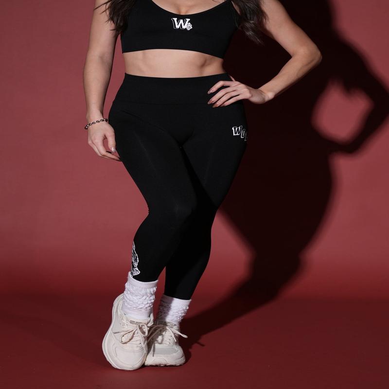 Stairs "Everson Seamless" Scrunch Leggings in Black