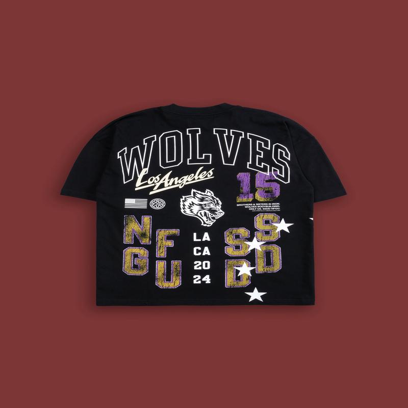 City Of Angels "Premium" Oversized Tee in Black