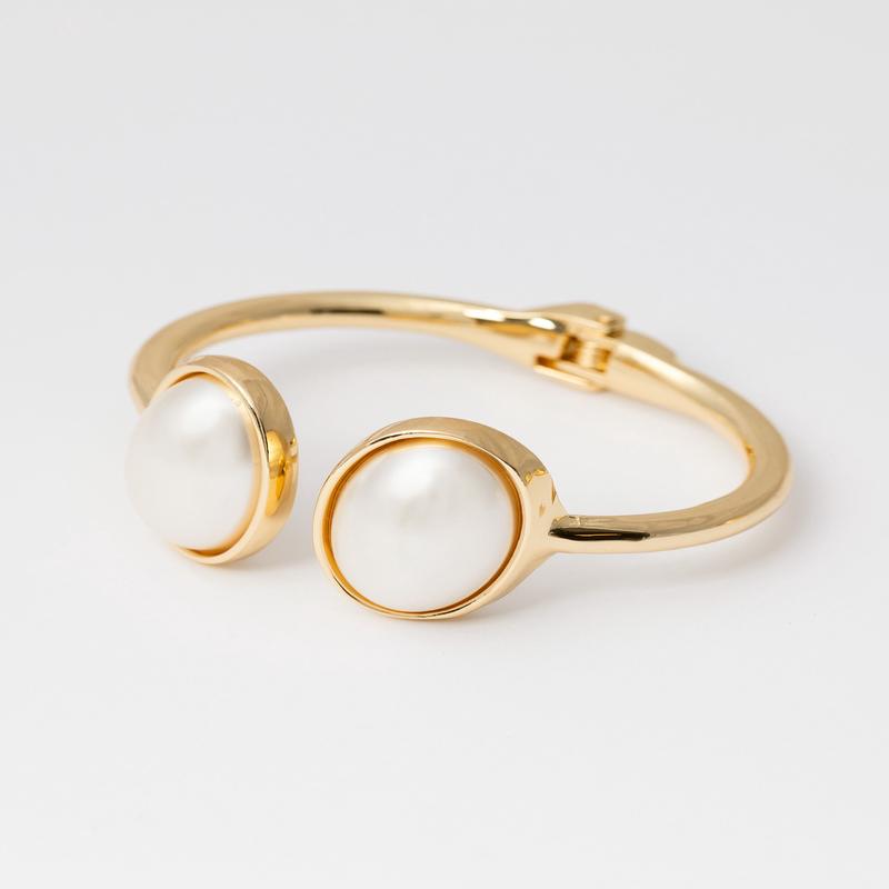 CAILYN BRACELET IN GOLD COLOUR WITH PEARLS