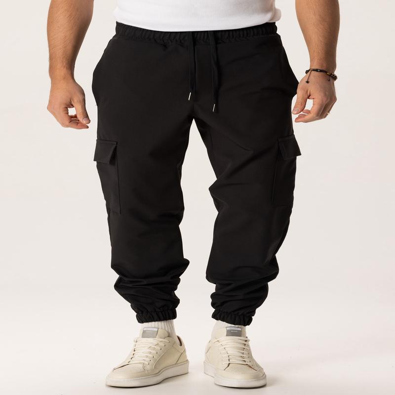 TIMOTHY CARGO PANTS IN BLACK